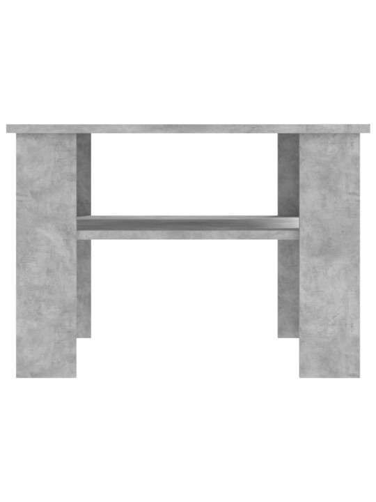 Konferenční stolek betonově šedý 60x60x42 cm kompozitní dřevo