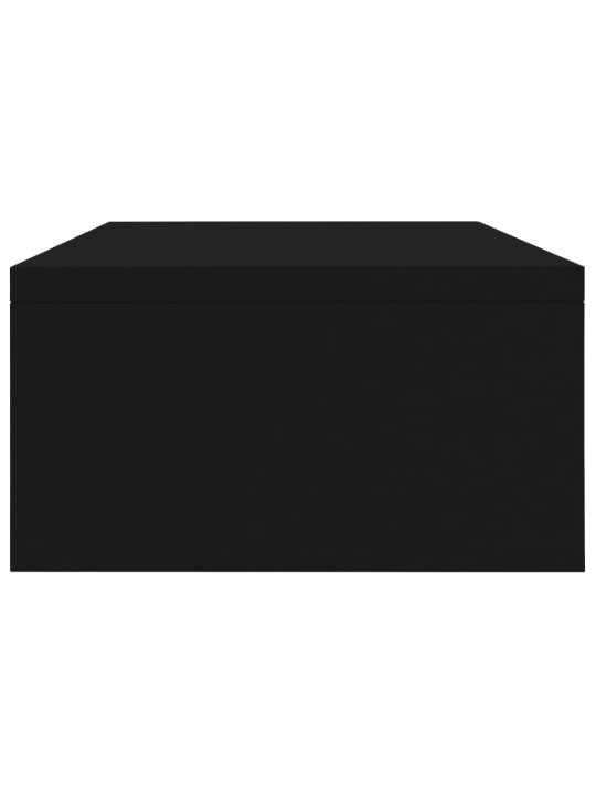 Stojan na monitor černý 42 x 24 x 13 cm kompozitní dřevo