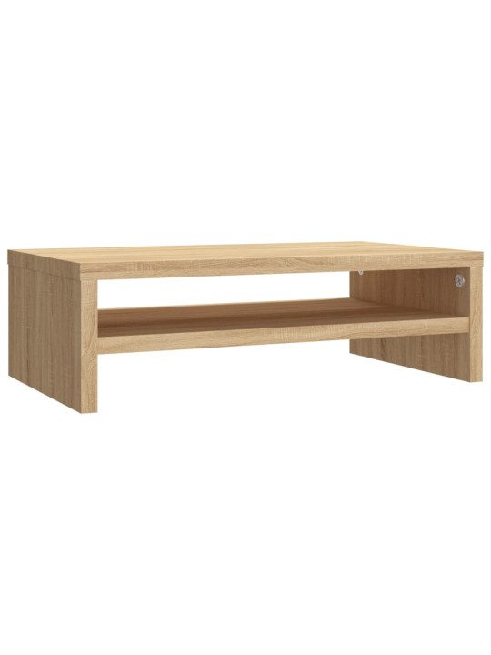 Stojan na monitor dub sonoma 42 x 24 x 13 cm kompozitní dřevo