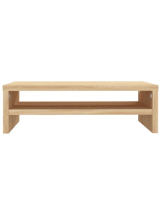 Stojan na monitor dub sonoma 42 x 24 x 13 cm kompozitní dřevo