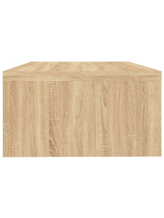 Stojan na monitor dub sonoma 42 x 24 x 13 cm kompozitní dřevo