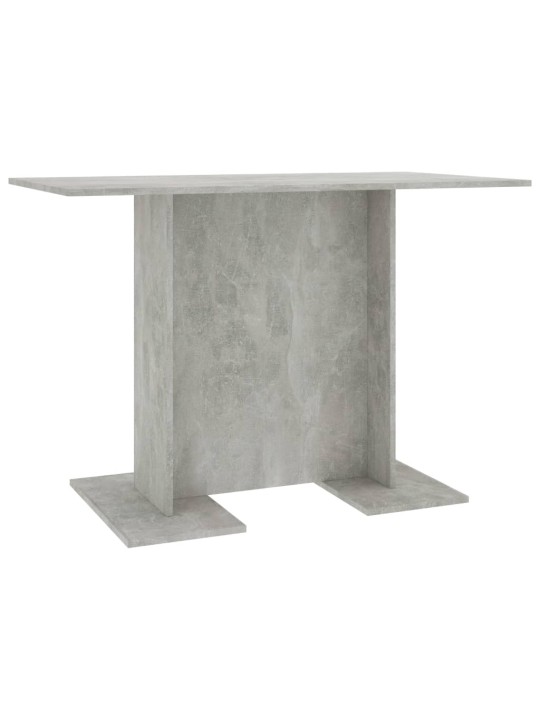 Jídelní stůl betonově šedý 110 x 60 x 75 cm kompozitní dřevo