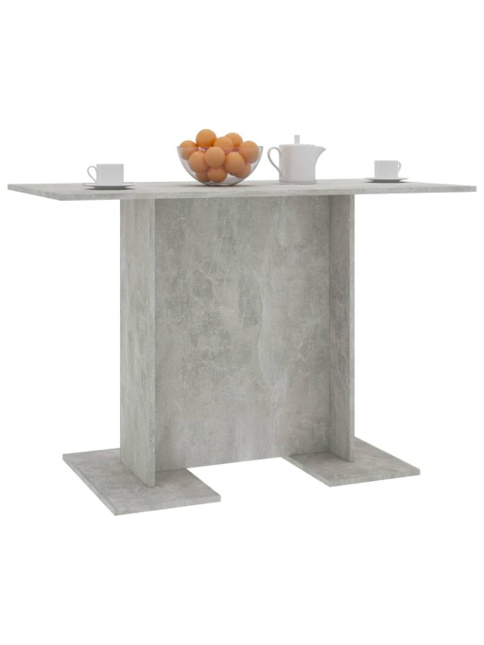 Jídelní stůl betonově šedý 110 x 60 x 75 cm kompozitní dřevo