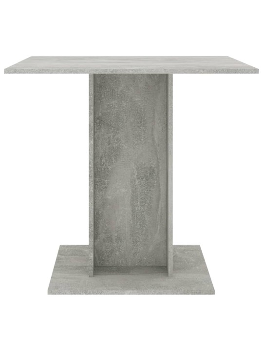 Jídelní stůl betonově šedý 80 x 80 x 75 cm kompozitní dřevo