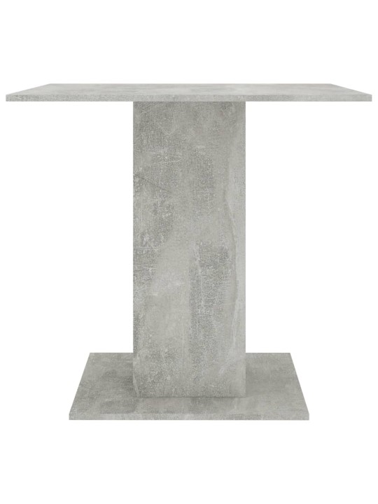 Jídelní stůl betonově šedý 80 x 80 x 75 cm kompozitní dřevo