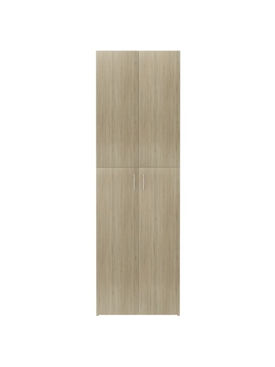 Kancelářská skříň dub sonoma 60 x 32 x 190 cm kompozitní dřevo