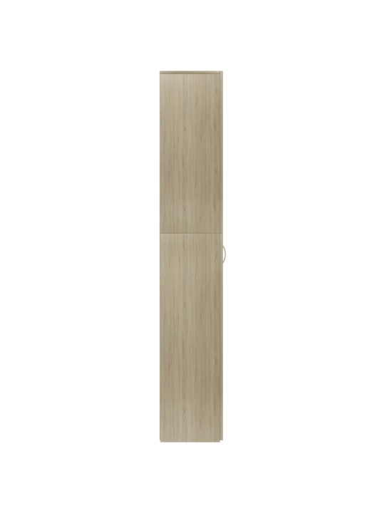 Kancelářská skříň dub sonoma 60 x 32 x 190 cm kompozitní dřevo