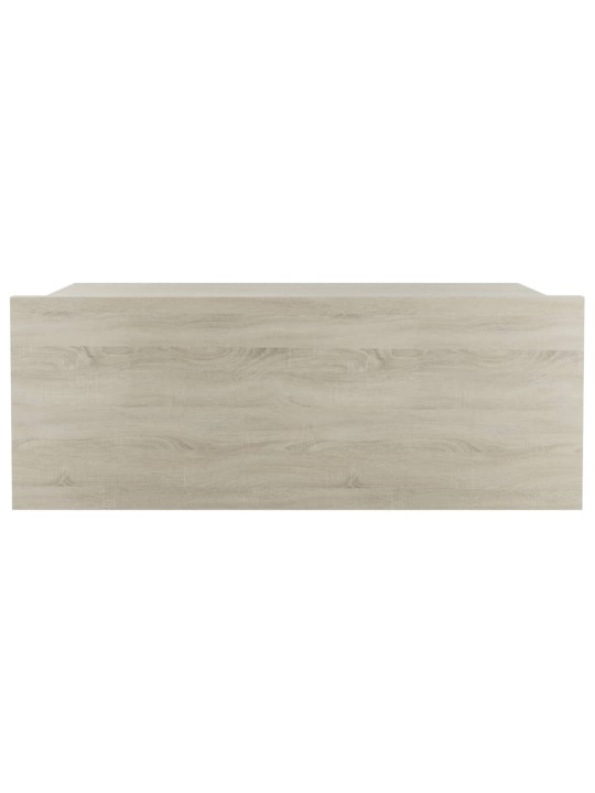 Plovoucí noční stolky 2 ks dub sonoma 40 x 30 x 15 cm kompozit