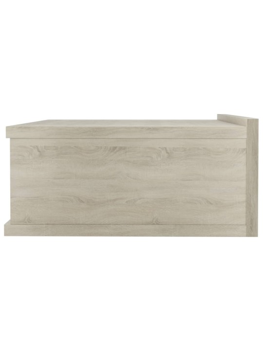 Plovoucí noční stolky 2 ks dub sonoma 40 x 30 x 15 cm kompozit