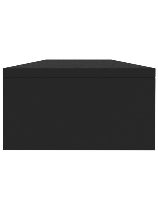 Stojan na monitor černý 100 x 24 x 13 cm kompozitní dřevo