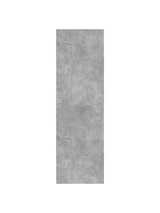 Knihovna/příborník betonově šedá 66x30x98 cm kompozitní dřevo