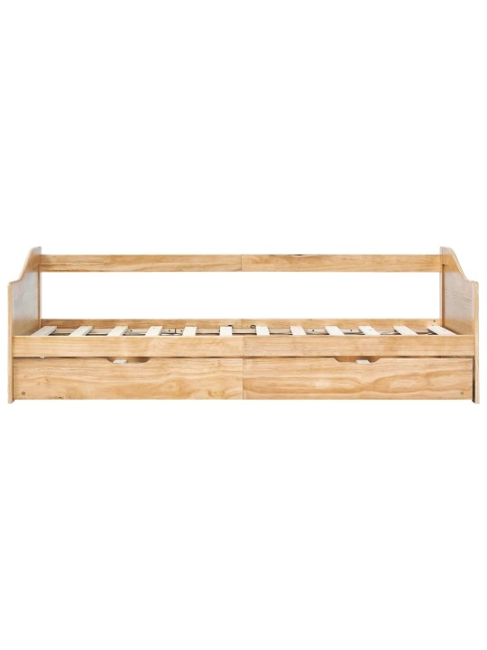 Rám vysouvací postele/pohovky borové dřevo 90 x 200 cm