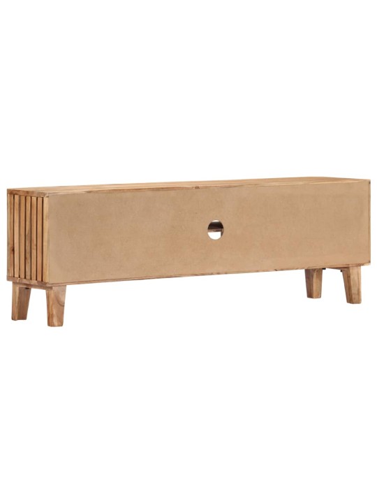 TV stolek 130 x 30 x 45 cm masivní akáciové dřevo