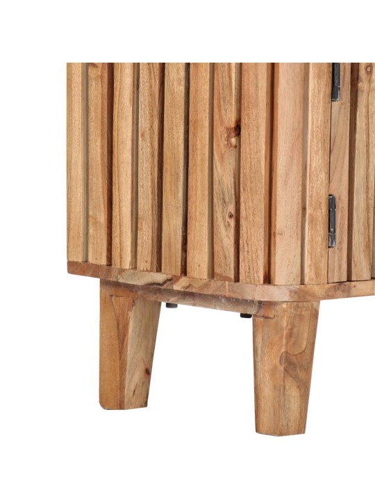 TV stolek 130 x 30 x 45 cm masivní akáciové dřevo