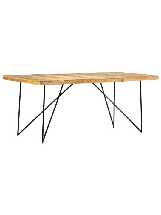 Jídelní stůl 180 x 90 x 76 cm masivní mangovníkové dřevo