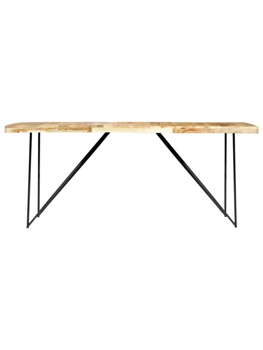 Jídelní stůl 180 x 90 x 76 cm masivní mangovníkové dřevo