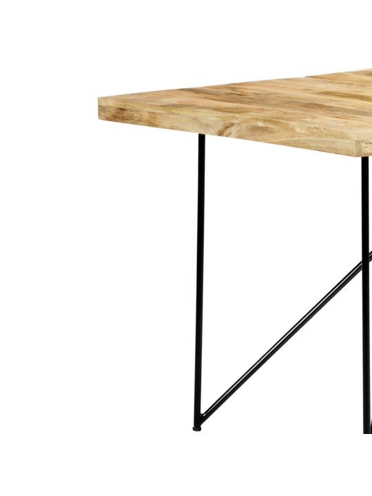 Jídelní stůl 180 x 90 x 76 cm masivní mangovníkové dřevo