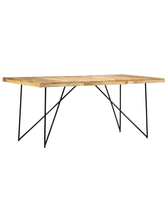 Jídelní stůl 180 x 90 x 76 cm masivní mangovníkové dřevo