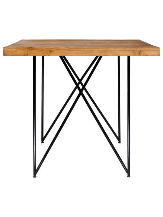 Jídelní stůl 180 x 90 x 76 cm masivní akáciové dřevo