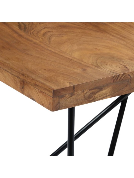 Jídelní stůl 180 x 90 x 76 cm masivní akáciové dřevo
