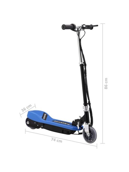 Elektrická koloběžka 120 W modrá