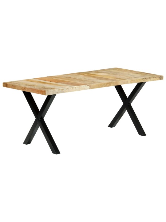 Jídelní stůl 180 x 90 x 76 cm masivní mangovníkové dřevo