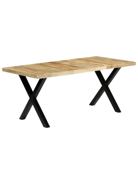Jídelní stůl 180 x 90 x 76 cm masivní mangovníkové dřevo