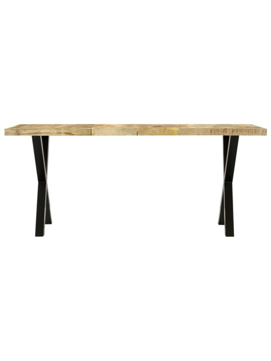 Jídelní stůl 180 x 90 x 76 cm masivní mangovníkové dřevo