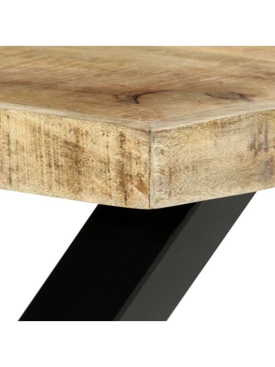 Jídelní stůl 180 x 90 x 76 cm masivní mangovníkové dřevo