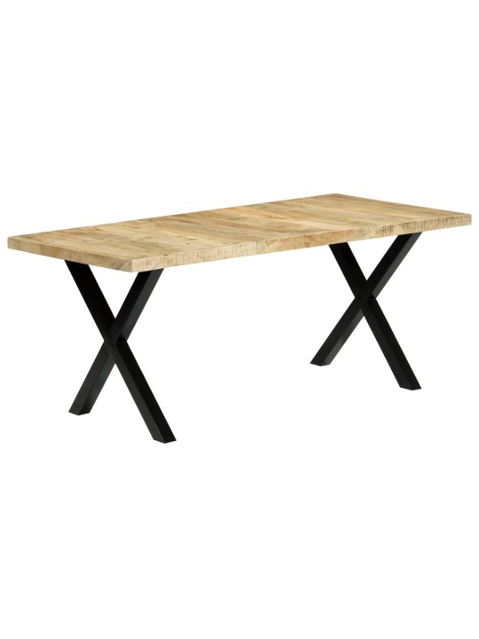 Jídelní stůl 180 x 90 x 76 cm masivní mangovníkové dřevo