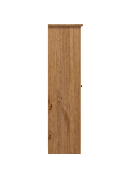 Šatní skříň se 3 dveřmi 118x50x171,5 cm borovice řada Panama