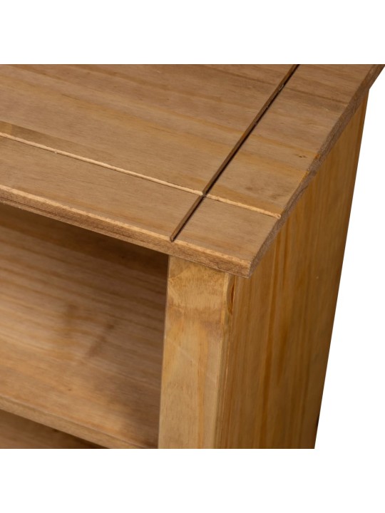 Knihovna 80 x 35 x 110 cm masivní borovice řada Panama