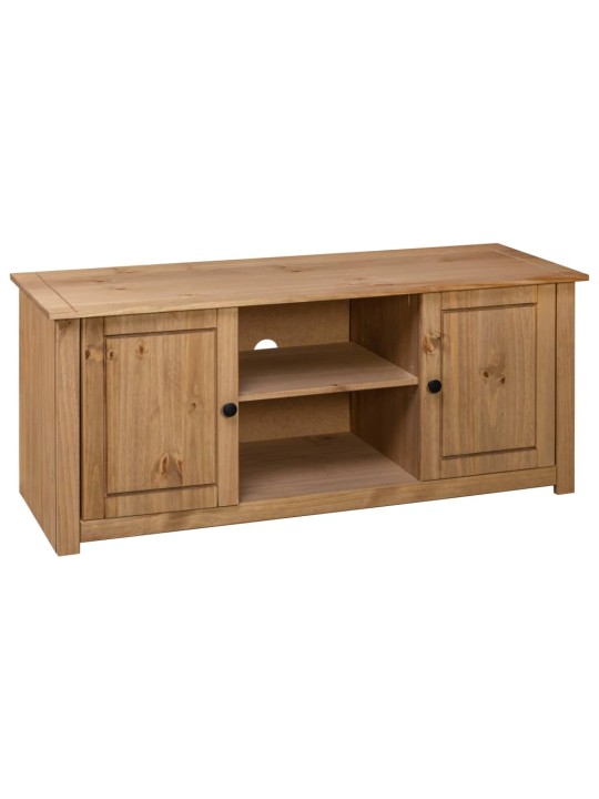 TV skříňka 120 x 40 x 50 cm masivní borovice řada Panama