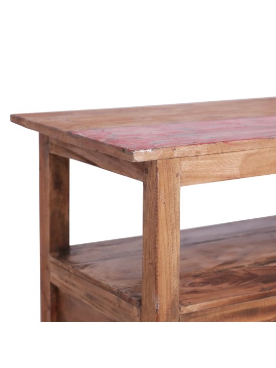 TV stolek 90 x 40 x 50 cm masivní recyklované dřevo
