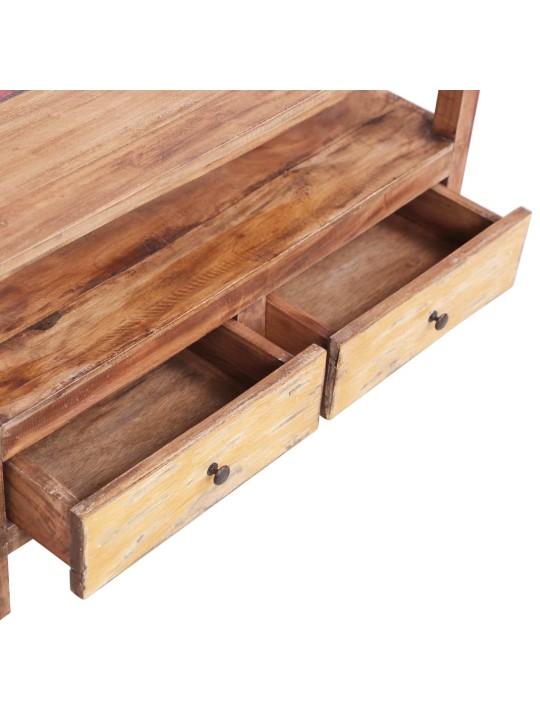 TV stolek 90 x 40 x 50 cm masivní recyklované dřevo