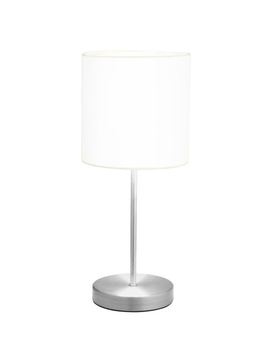 Stolní lampy 2 ks dotykové tlačítko bílé E14