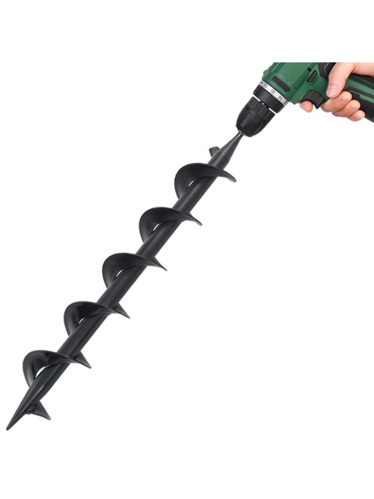 Šnekový vrtací nástavec ocel 75 x 600 mm