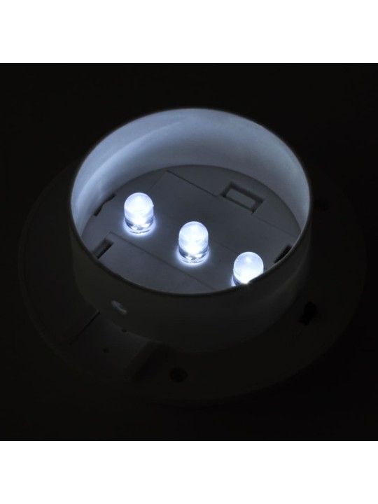 Venkovní solární lampy na plot 12 ks LED bílé