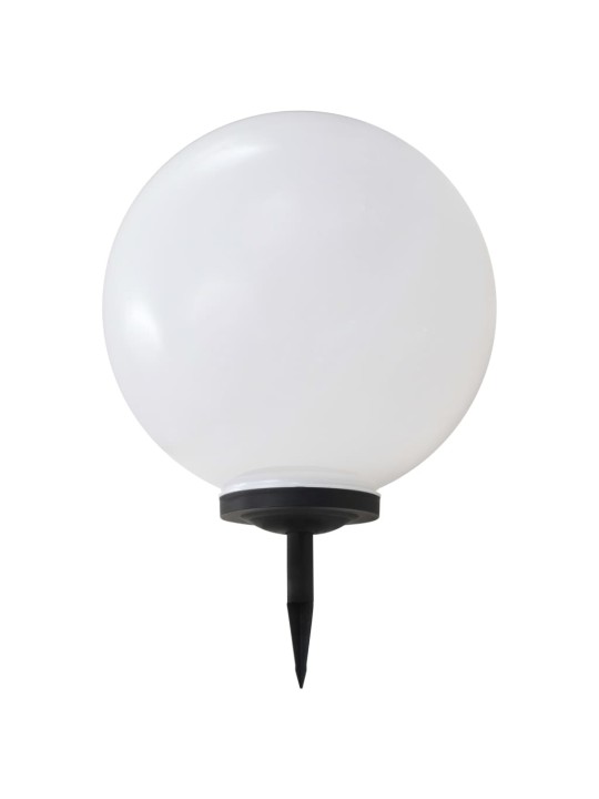 Zahradní solární lampy 2 ks led kulovité 40 cm rgb
