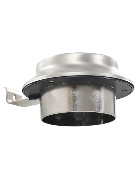 Zahradní solární lampy 12 ks LED kulaté 12 cm bílé