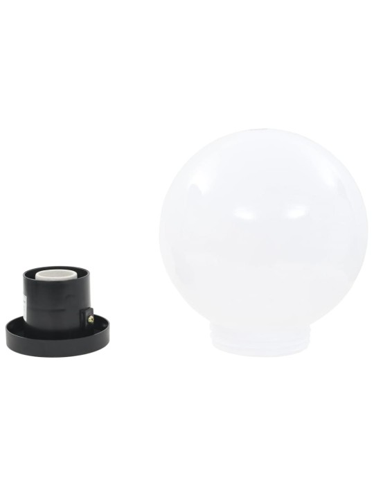 Kulovité LED lampy 4 ks koule 20 cm PMMA