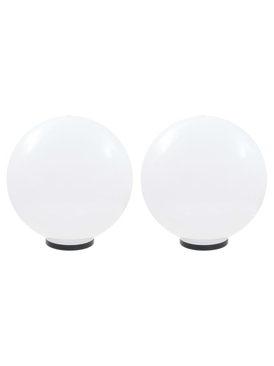 Kulovité LED lampy 2 ks koule 50 cm PMMA