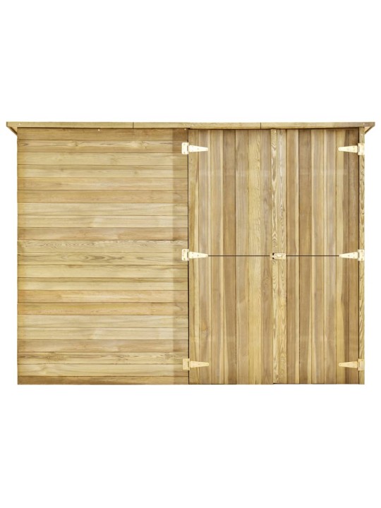 Zahradní domek / kůlna 232 x 110 x 170 cm impregnovaná borovice