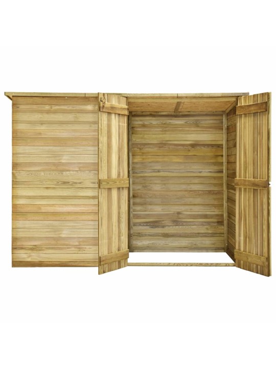 Zahradní domek / kůlna 232 x 110 x 170 cm impregnovaná borovice