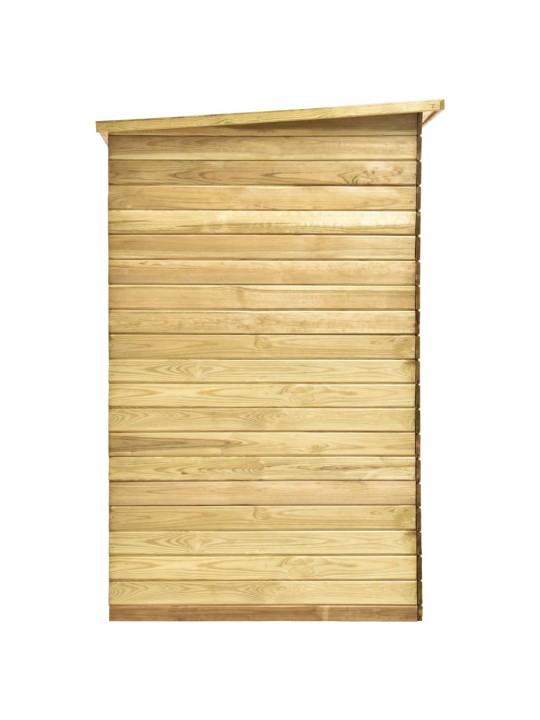 Zahradní domek / kůlna 232 x 110 x 170 cm impregnovaná borovice