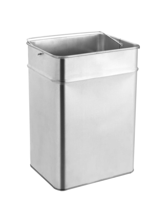 Hotelový odpadkový koš s popelníkem 45 l nerezová ocel