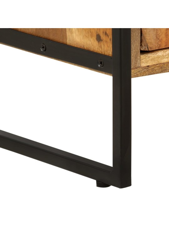 4patrová knihovna 80 x 30 x 180 cm masivní recyklované dřevo