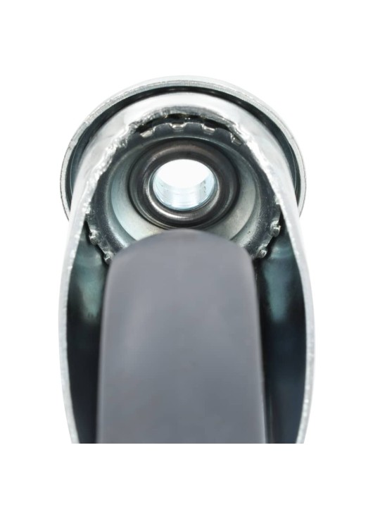 24 ks otočná kolečka s otvorem pro šroub 125 mm