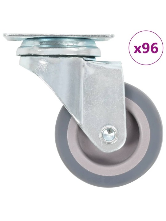 96 ks otočná kolečka 50 mm