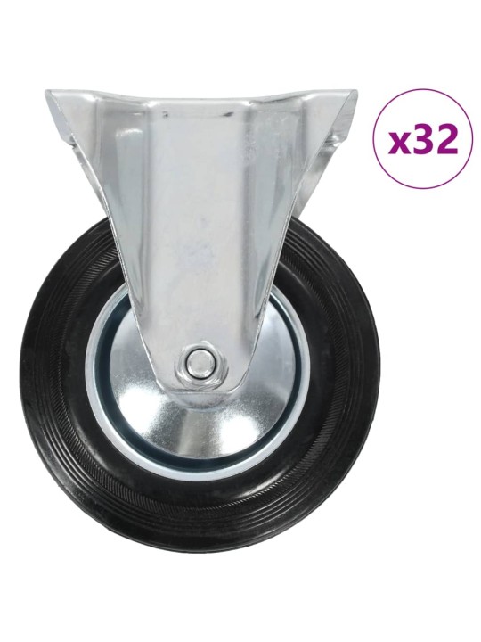 32 ks pevná kolečka 160 mm